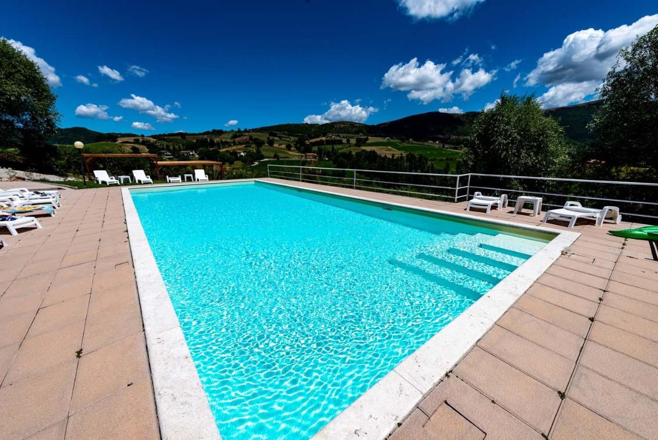 Abadia Farneto Villa Gubbio Kültér fotó
