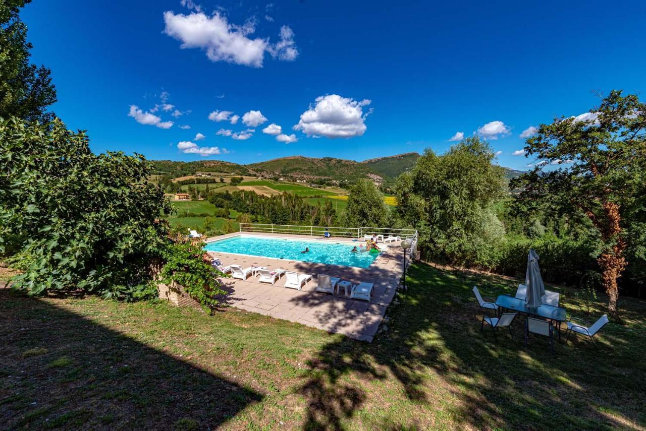Abadia Farneto Villa Gubbio Kültér fotó