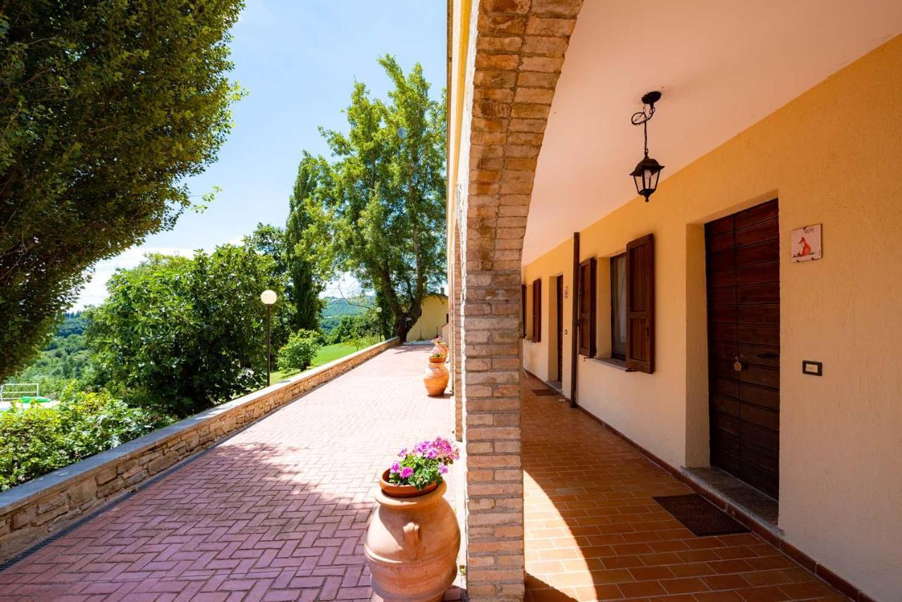 Abadia Farneto Villa Gubbio Kültér fotó