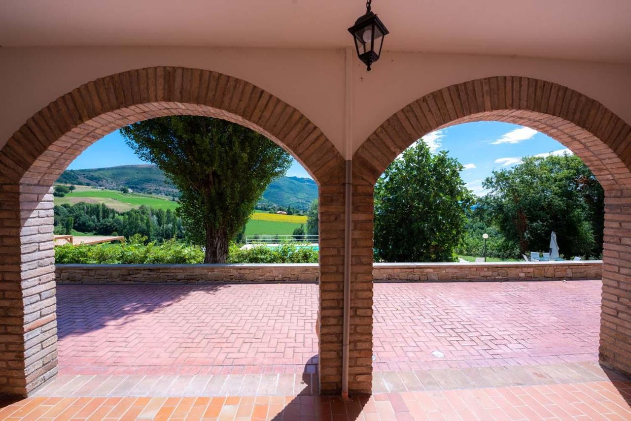 Abadia Farneto Villa Gubbio Kültér fotó