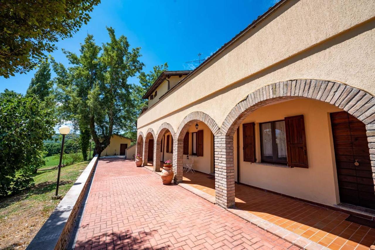 Abadia Farneto Villa Gubbio Kültér fotó