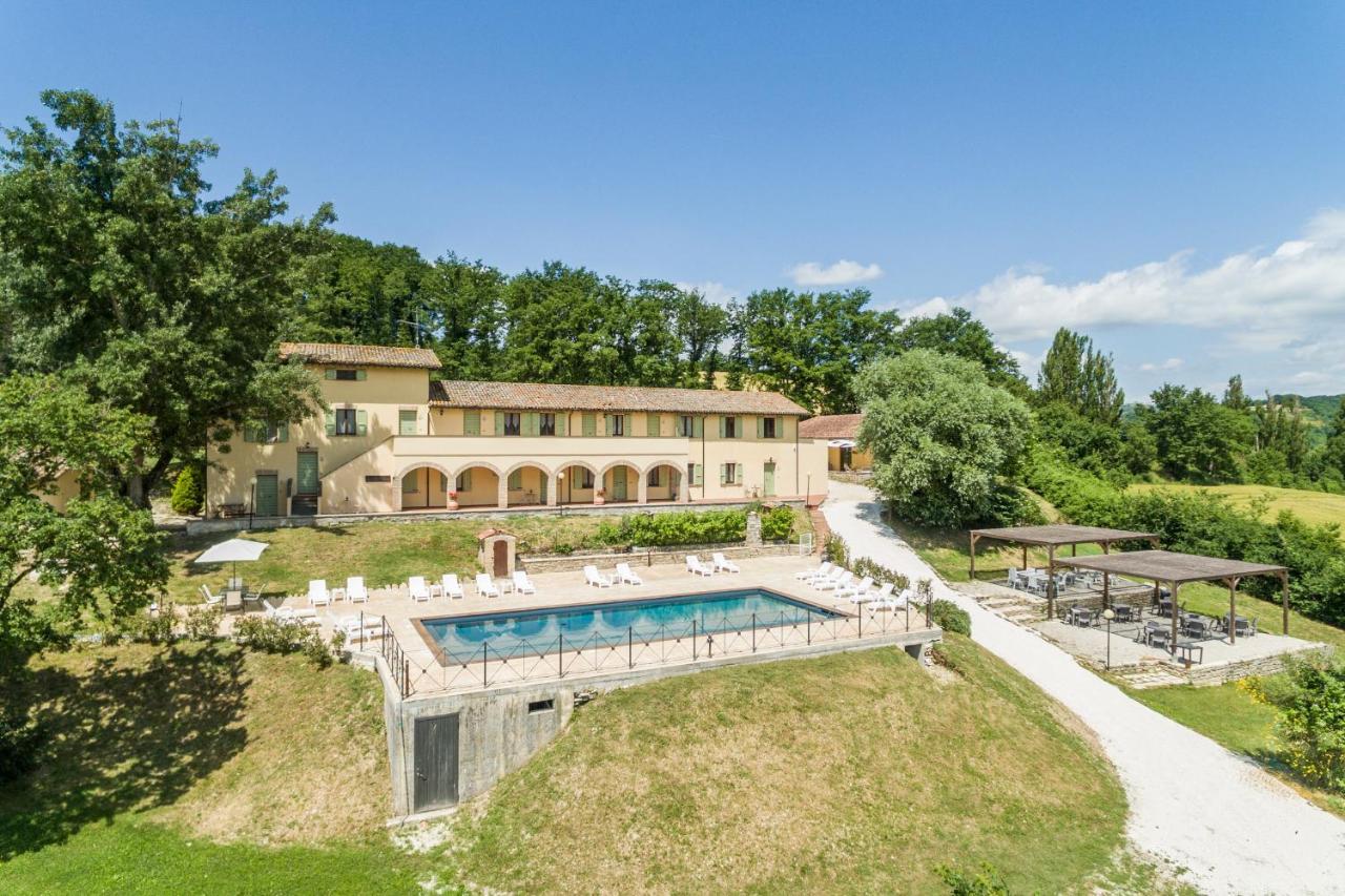 Abadia Farneto Villa Gubbio Kültér fotó