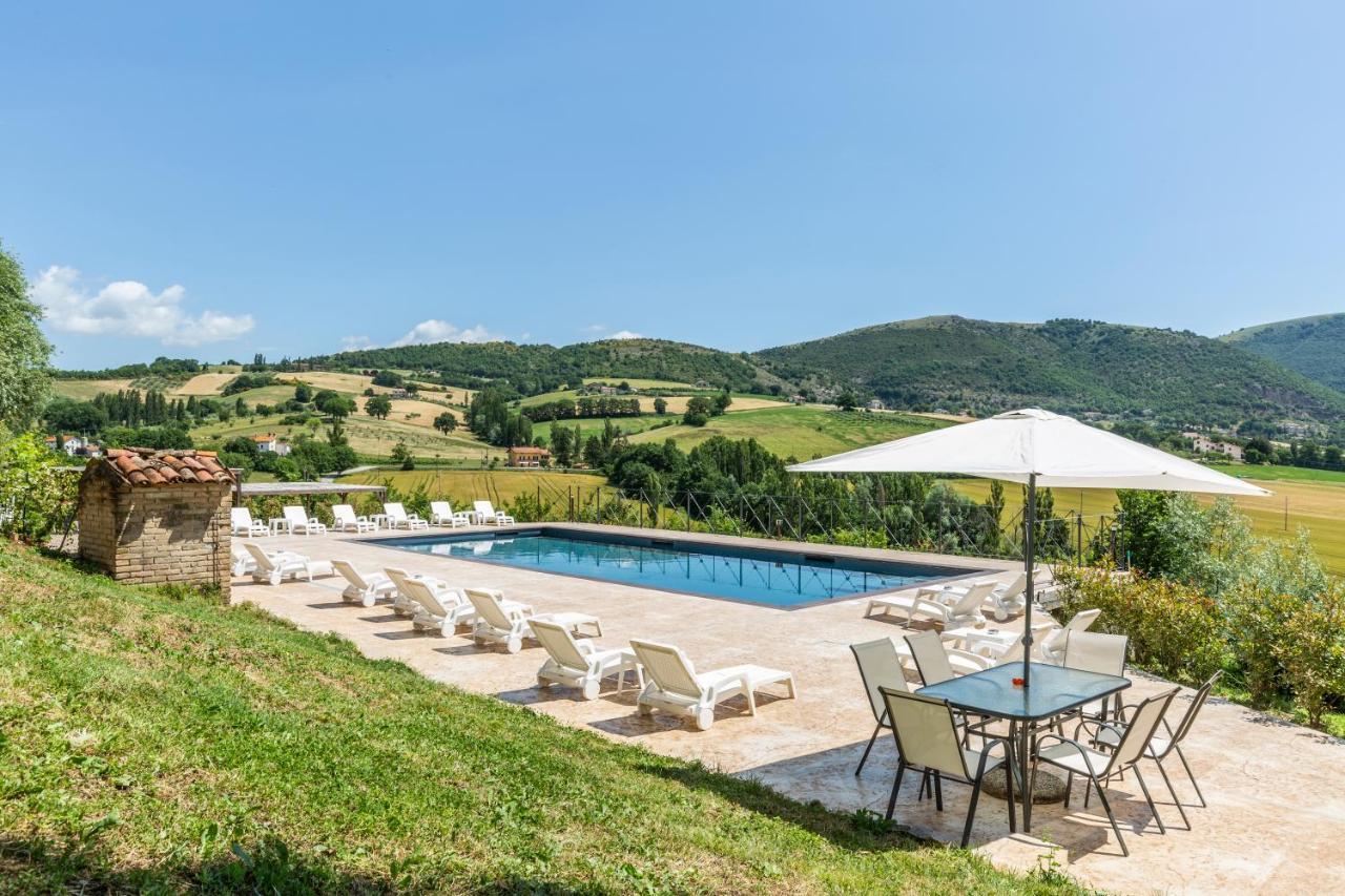 Abadia Farneto Villa Gubbio Kültér fotó