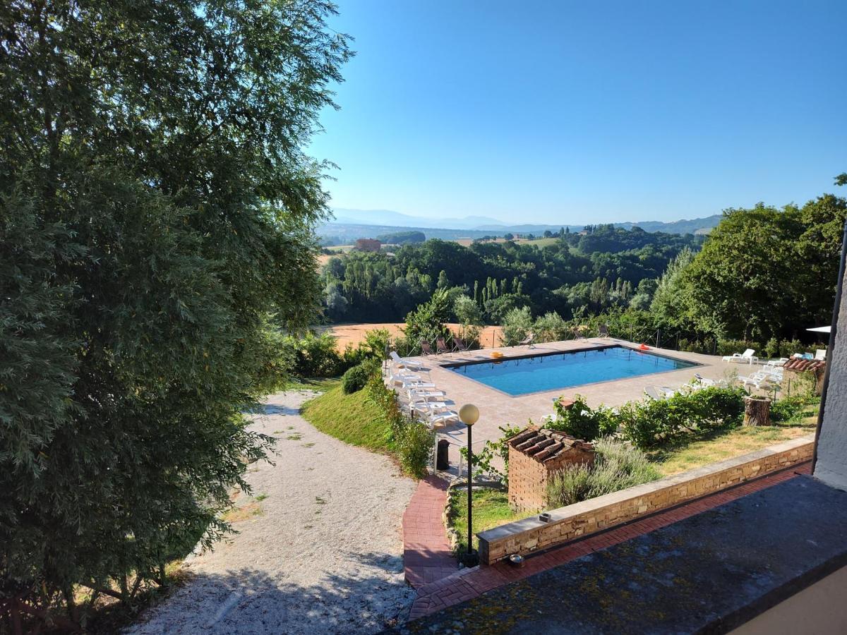 Abadia Farneto Villa Gubbio Kültér fotó